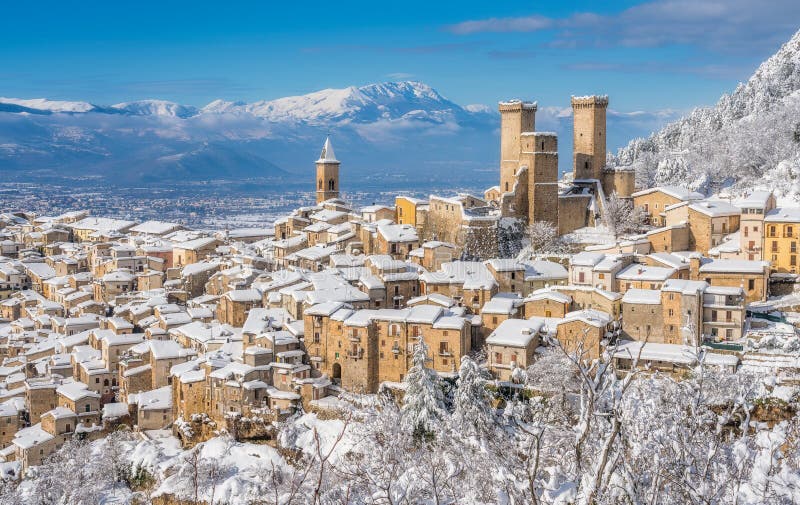 Pacentro is a comune of 1279 inhabitants of the province of L`Aquila in Abruzzo, Italy. It is a well-preserved historic medieval village located in the central part of Italy. Pacentro is a comune of 1279 inhabitants of the province of L`Aquila in Abruzzo, Italy. It is a well-preserved historic medieval village located in the central part of Italy.