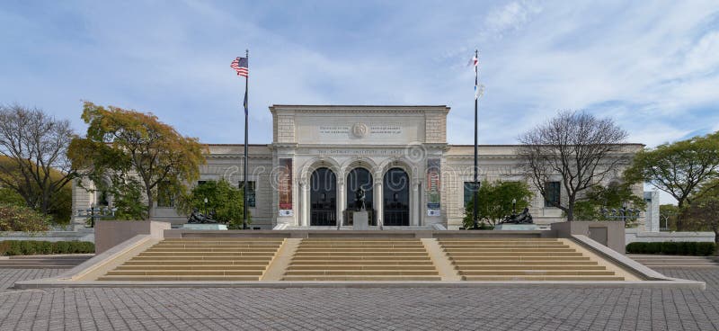 Detroit Institute of Arts. Panoramic of the Detroit Institute of Arts on Woodward Avenue in Detroit, Michigan stock photo Detroit Institute of Arts. Panoramic of the Detroit Institute of Arts on Woodward Avenue in Detroit, Michigan stock photo
