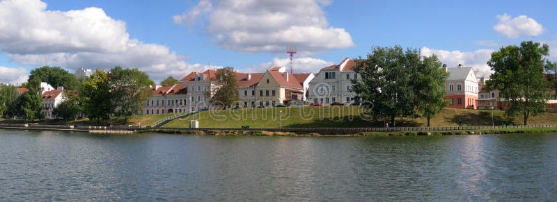 Panoramic oldpart of Minsk