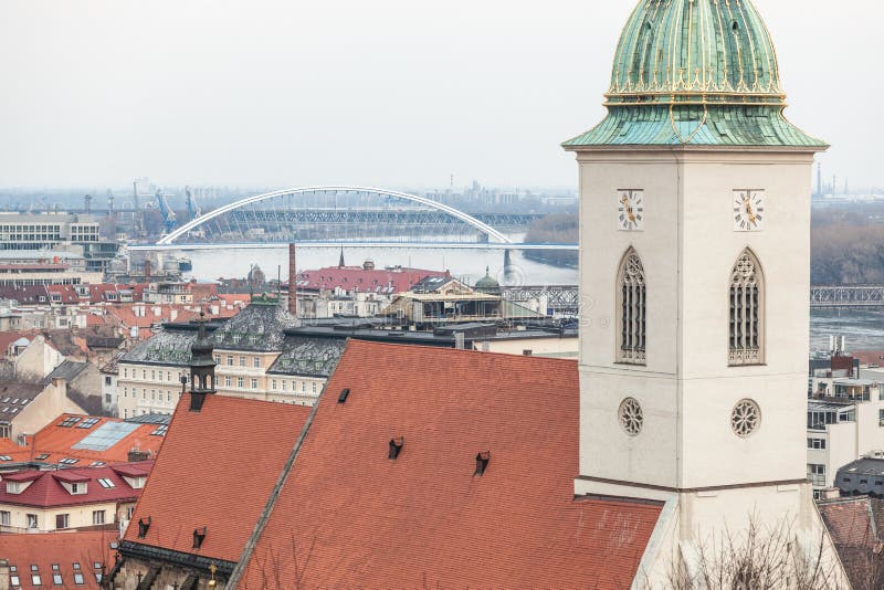 Panoramic View of Bratislava