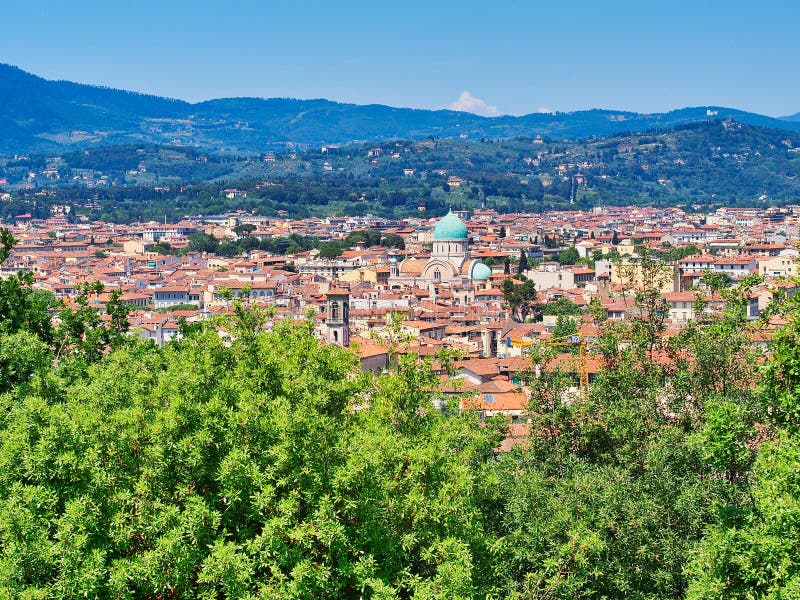 Panoramic View of Florence, Tuscany, Italy royalty free stock image Panoramic View of Florence, Tuscany, Italy royalty free stock image