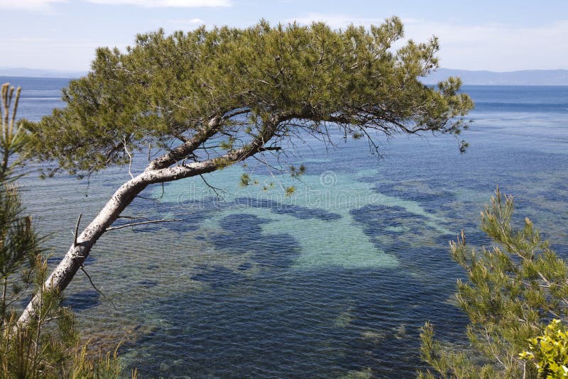 Panoramic view of Mediteranean Sea