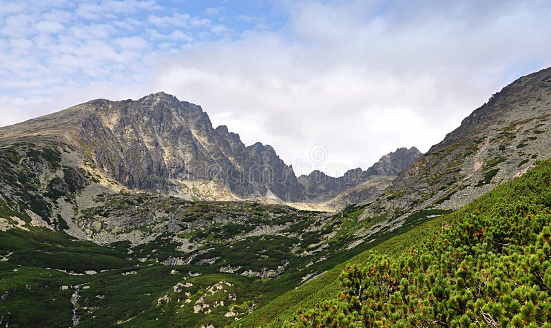 Panoramatický výhľad, Vysoké Tatry, Slovensko, Európa