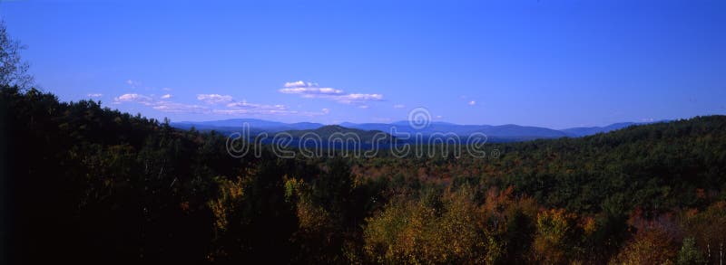 Panoramic View of New Hampshire