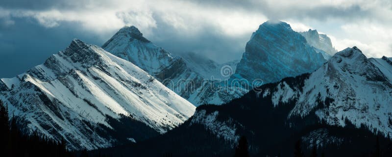 Stormy Mountain Light royalty free stock photo Stormy Mountain Light royalty free stock photo