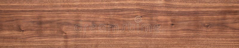 Panoramic wood plank texture background. Walnut wood plank natural texture. Long plank texture background. Panoramic background el royalty free stock photos