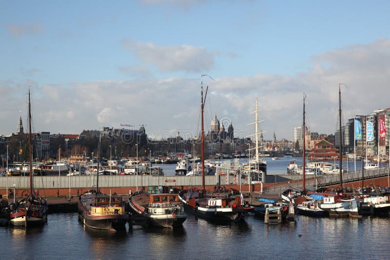 Panoramica Della Citta Di Amsterdam Fotografia Editoriale Immagine Di Amsterdam Olandese