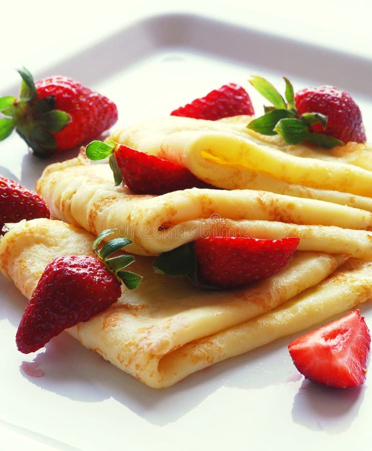 Panquecas imagens de stock