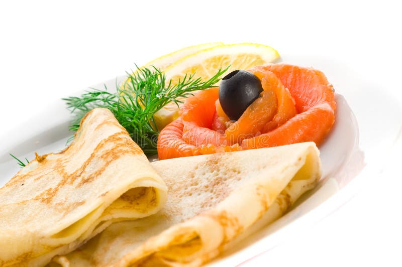 Panquecas fotografia de stock