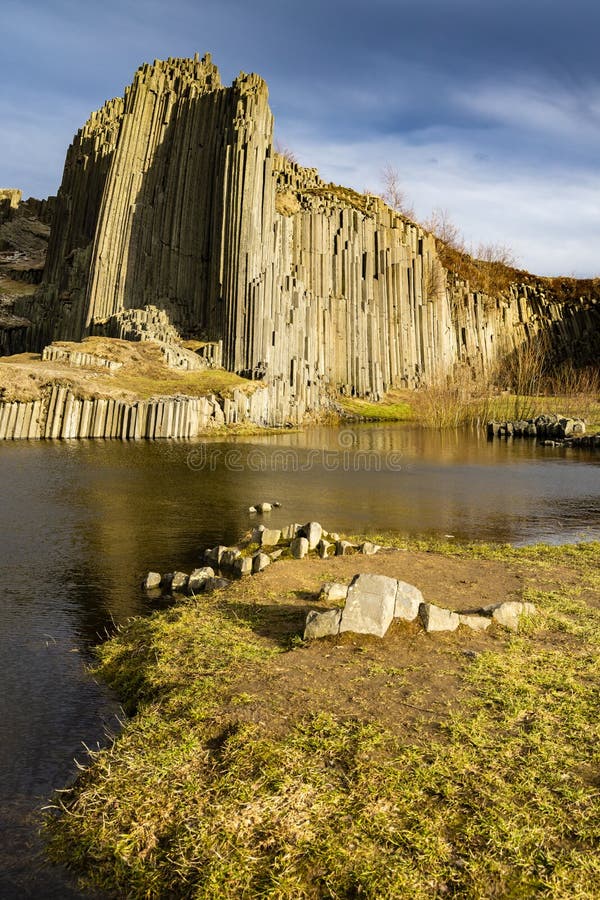 Panska skala, Kamenicky Senov, Tjeckien arkivbilder Panska skala, Kamenicky Senov, Tjeckien arkivbilder