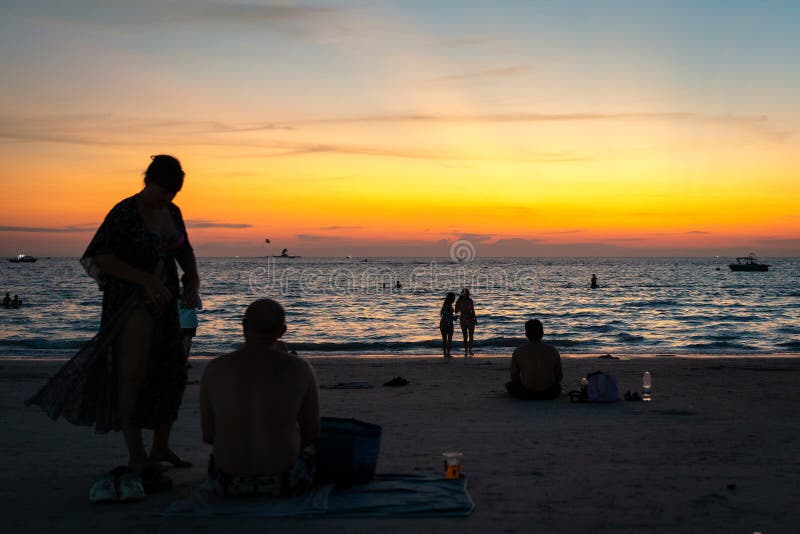 Pantai cenang langkawi μαλαισία στοκ εικόνες