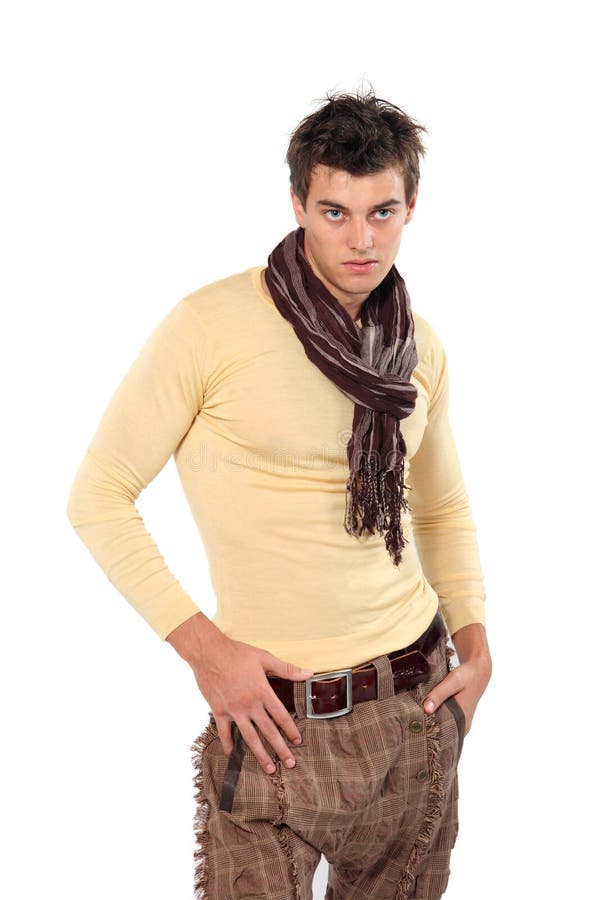 Pantalon d'hommes de mode images libres de droits