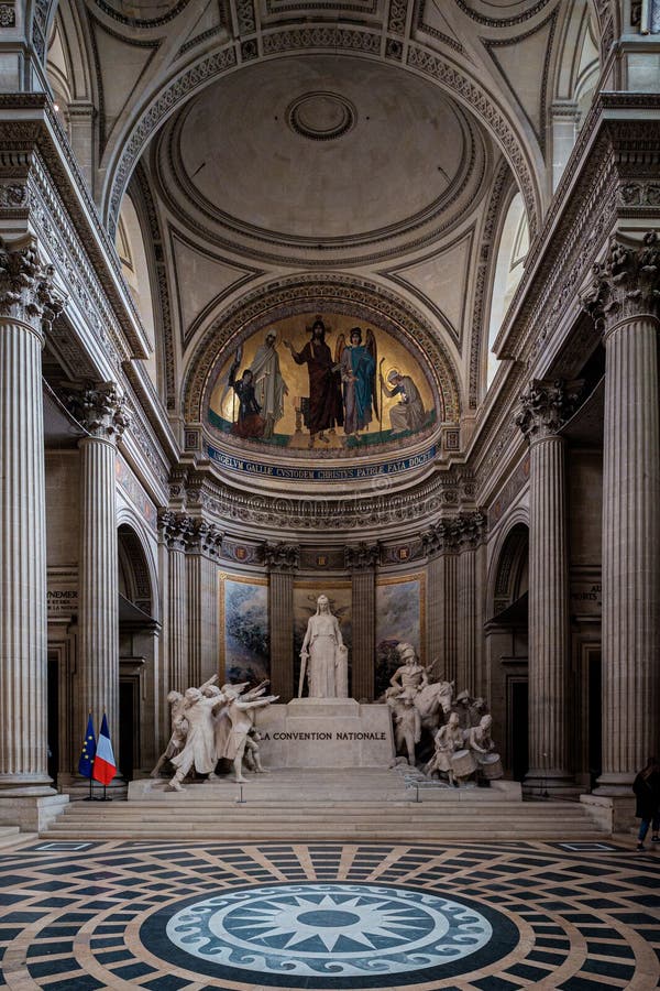 The Pantheon Pantheon In Paris France Editorial Photo