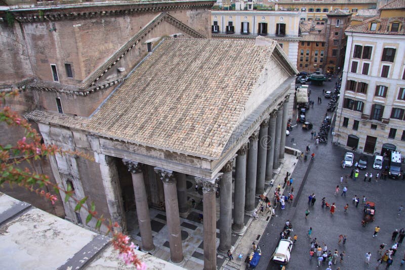 Pantheon Rom stockfotografie Pantheon Rom stockfotografie
