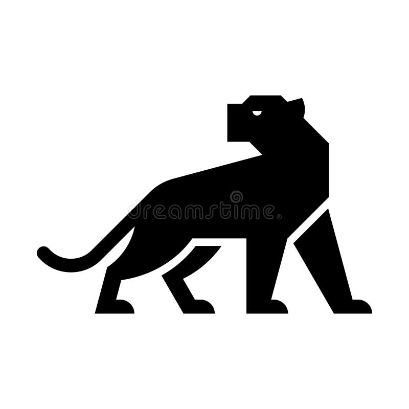 Panther Logo stock vector. Illustration of head, puma 259970452