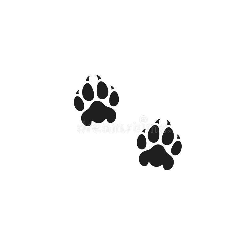 Free Panther Paw Print Stock Photos - 165213463.