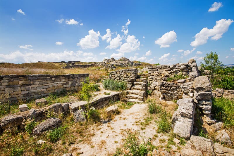 Panticapaeum ancient ruins of Kerch