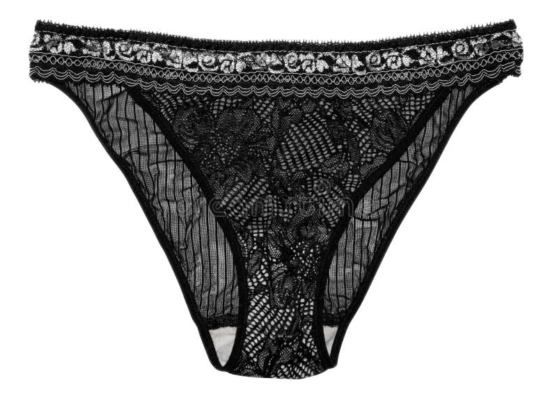 Panties black stock image. Image of panties, front, erotic 19835481