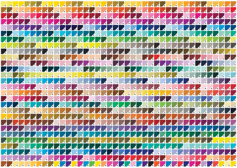 corel draw pantone color palette