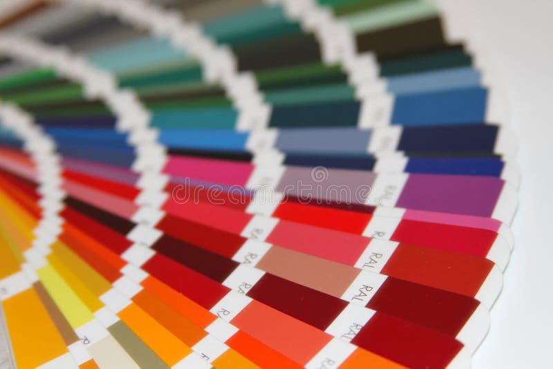 Pantone colors for paint stock photo. Image of collection 77469596
