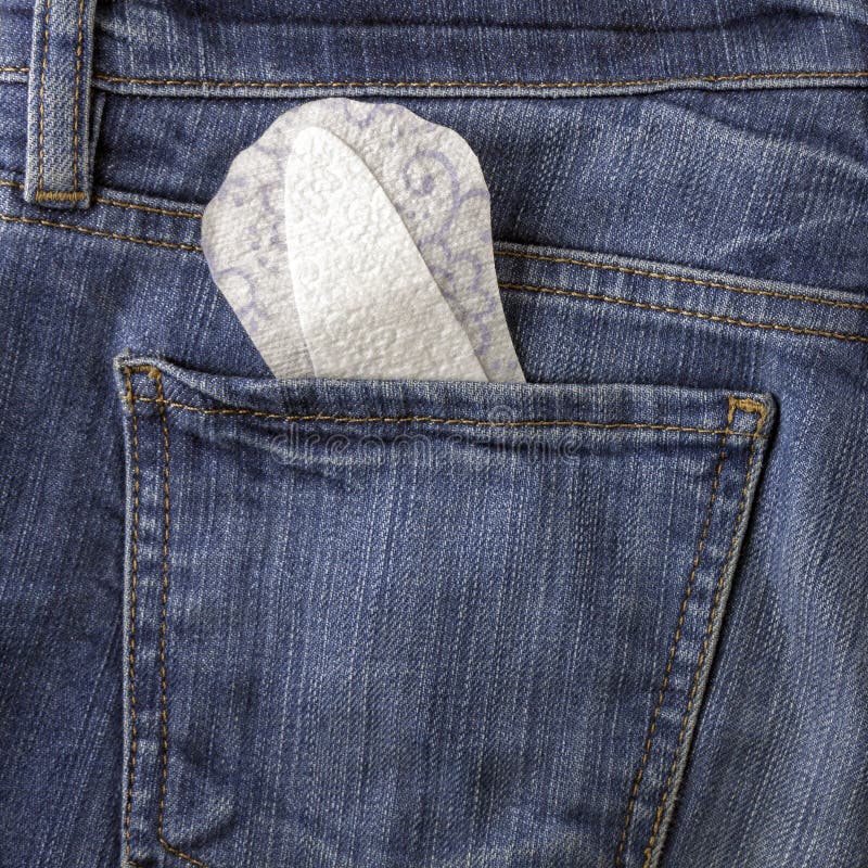 Pantyliner and jeans stock photo. Image of issues, lifestyle 28444576