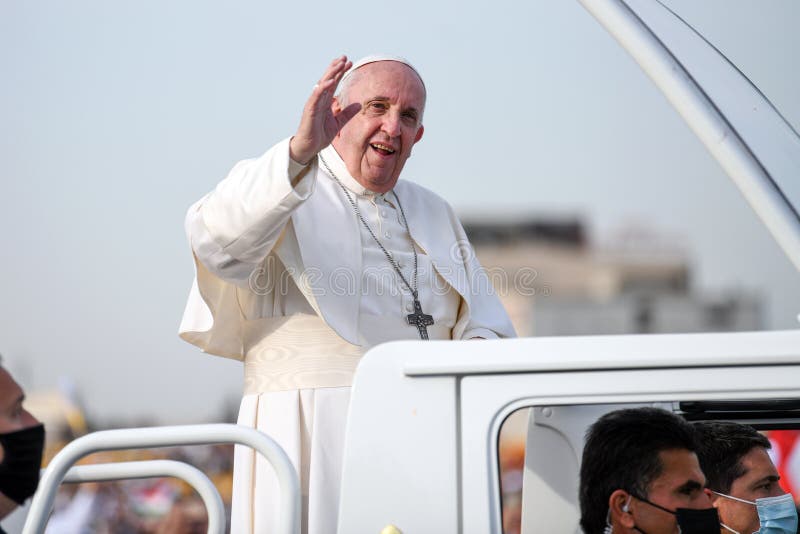 Papa francis em erbil kurdistan iraq