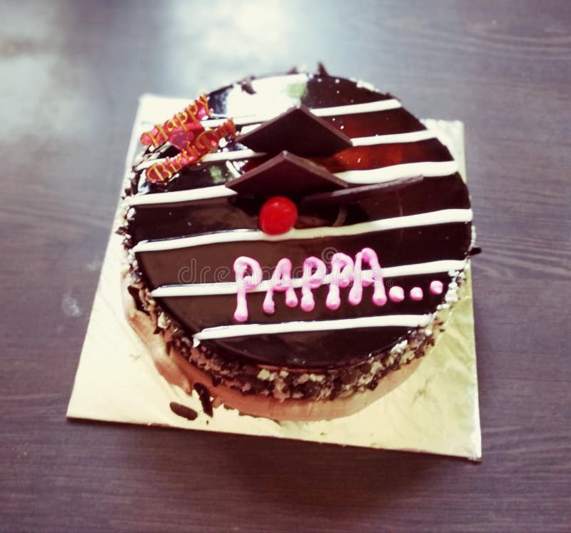 Papa Name Birthday Cake Beautiful Birthday Cake Stock Image Image Of Buttercream Sweetness