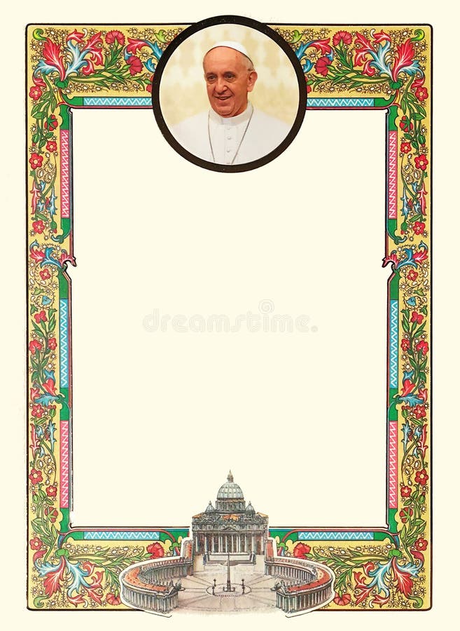 Papal Blessing Parchments Certificate Multipurpose Certificate Papal Blessing Parchments Certificate Multipurpose Certificate