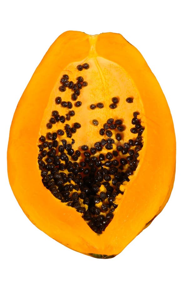 Papaya half