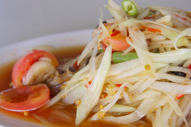 Papaya salad