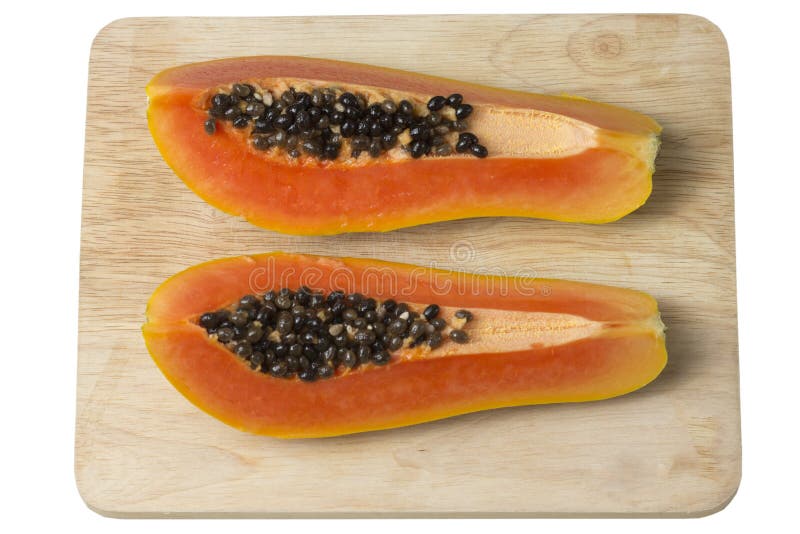 Papaya stock image. Image of fresh, nutrition, yellow 35986583