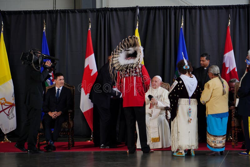 From July 24 to 27, His holiness Pope Francis visited Alberta Canada.  He came in fulfillment of his promise to manifest by his very presence his closeness to the Indigenous Peoples of this land. This visit represented a significant milestone on the path of healing and reconciliation. From July 24 to 27, His holiness Pope Francis visited Alberta Canada.  He came in fulfillment of his promise to manifest by his very presence his closeness to the Indigenous Peoples of this land. This visit represented a significant milestone on the path of healing and reconciliation.