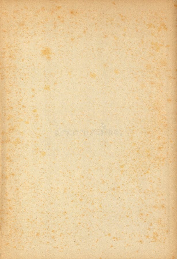 Papel Amarelado Velho Com Pontos Imagem de Stock Imagem de risco
