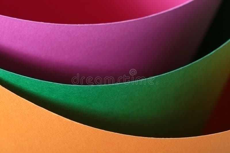 Papel de colores fotos de archivo libres de regalías