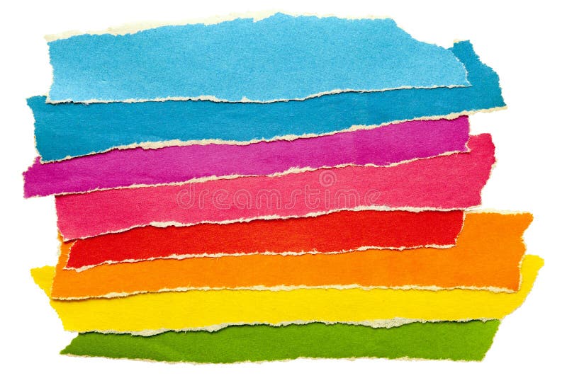 Papel de colores foto de archivo