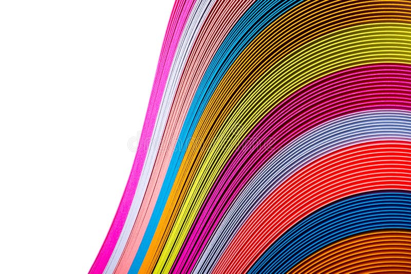 Papel coloreado foto de archivo libre de regalías