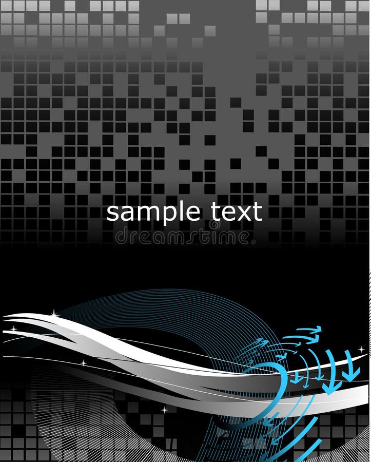 Papel de parede alta tecnologia ilustração stock Papel de parede alta tecnologia ilustração stock