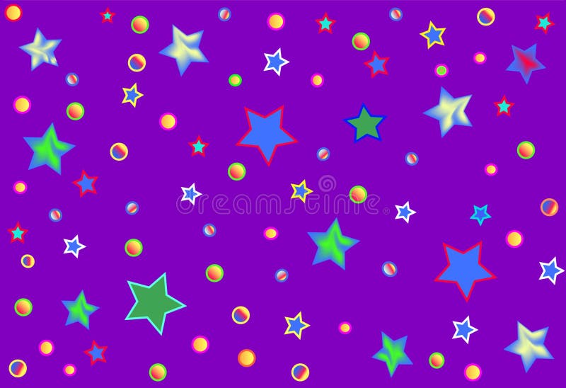 Papel De Parede Colorido Abstrato Ilustração Stock - Ilustração de