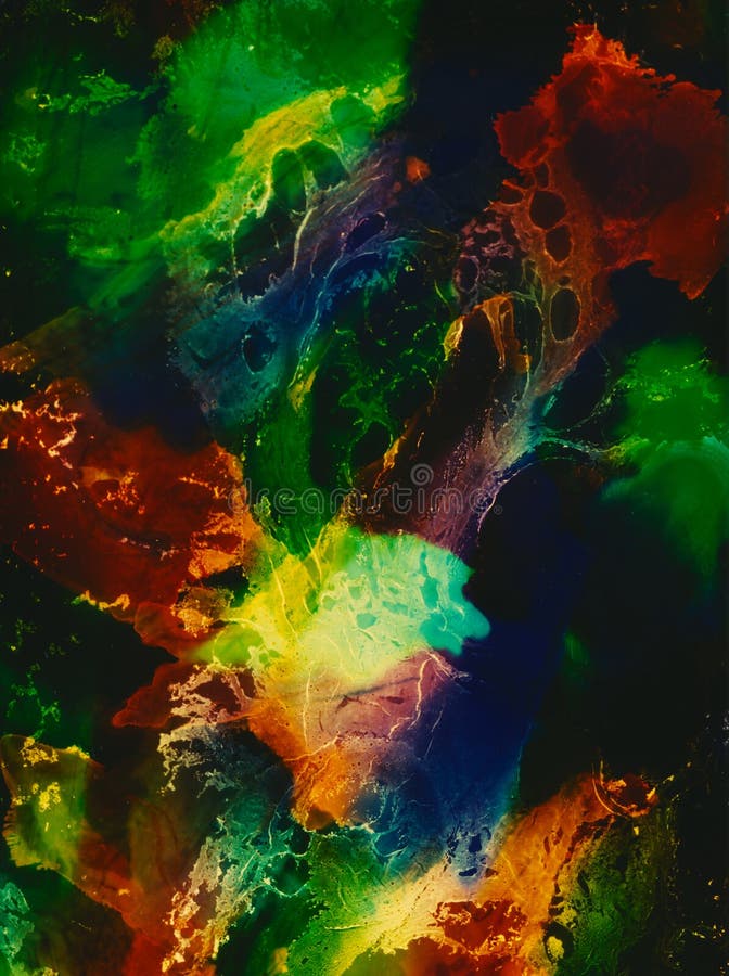 Papel de parede da textura do projeto do Fractal ilustração stock