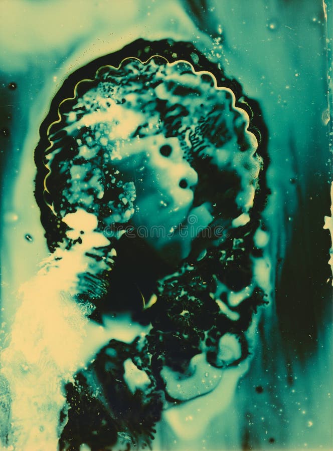 Papel de parede da textura do projeto do Fractal ilustração royalty free