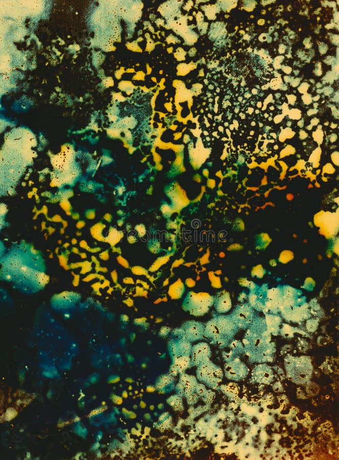 Papel de parede da textura do projeto do Fractal ilustração royalty free