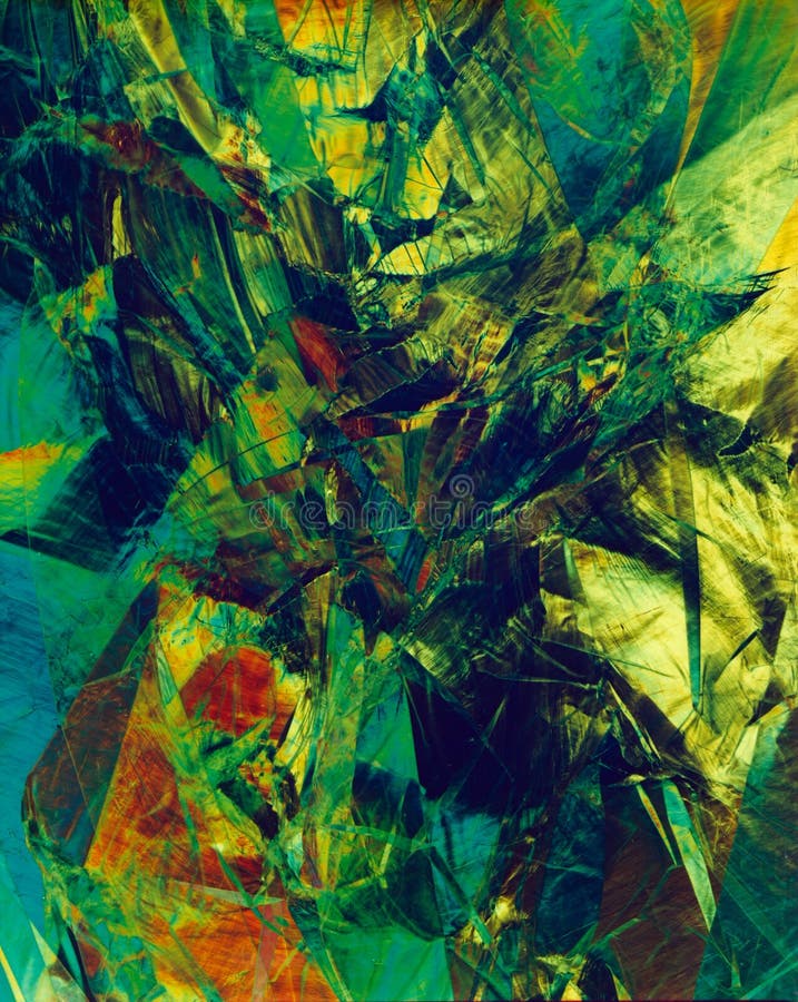 Papel de parede da textura do projeto do Fractal ilustração do vetor