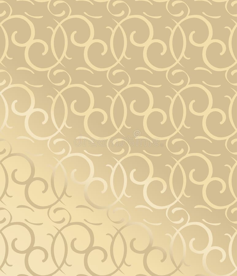 Papel de parede decorativo sem emendas ilustração do vetor