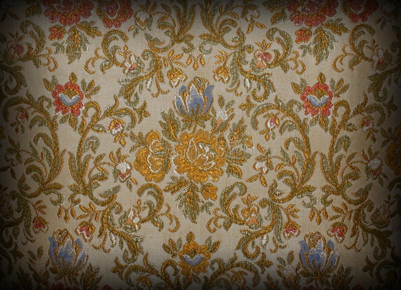 Papel de parede floral do vintage ilustração stock Papel de parede floral do vintage ilustração stock