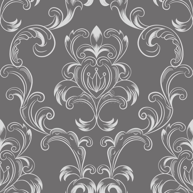 Papel de parede francês ilustração royalty free Papel de parede francês ilustração royalty free