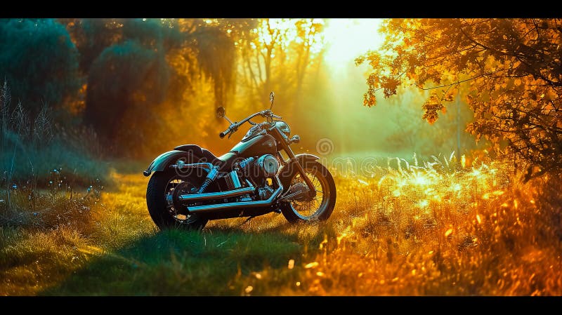 Motorcycle wallpaper in nature. Motorcycle wallpaper in nature.