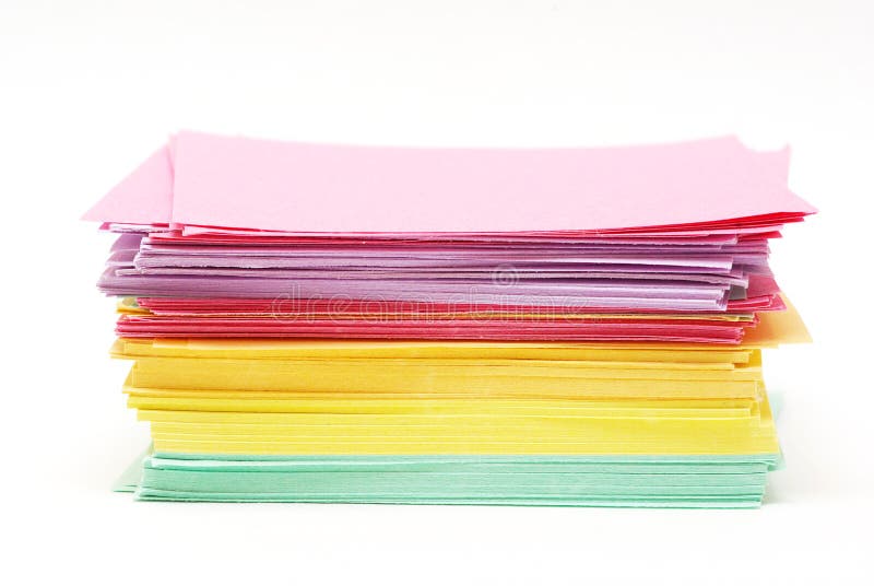 Papel del color imagen de archivo libre de regalías