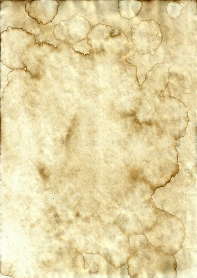 Papel manchado viejo fotografía de archivo libre de regalías Papel manchado viejo fotografía de archivo libre de regalías