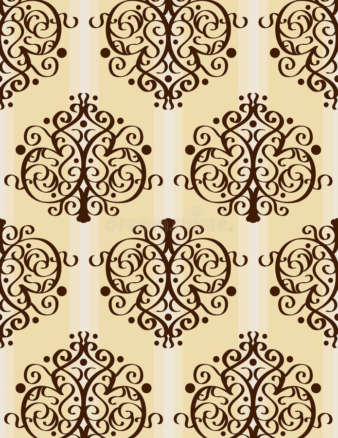 Papel pintado inconsútil 1 ilustración del vector Papel pintado inconsútil 1 ilustración del vector