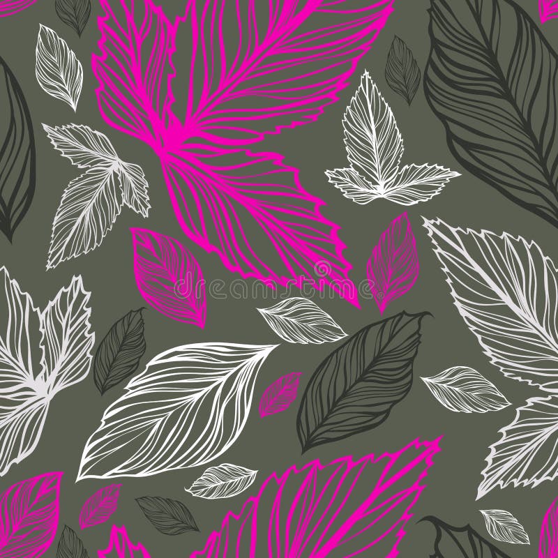 Papel pintado inconsútil floral del modelo del fondo stock de ilustración Papel pintado inconsútil floral del modelo del fondo stock de ilustración